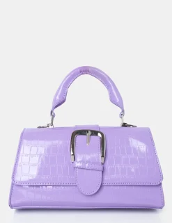 Public Desire The Lisbon Croc Buckle Cross Body Bag | Women Crossbody And Shoulder Bags