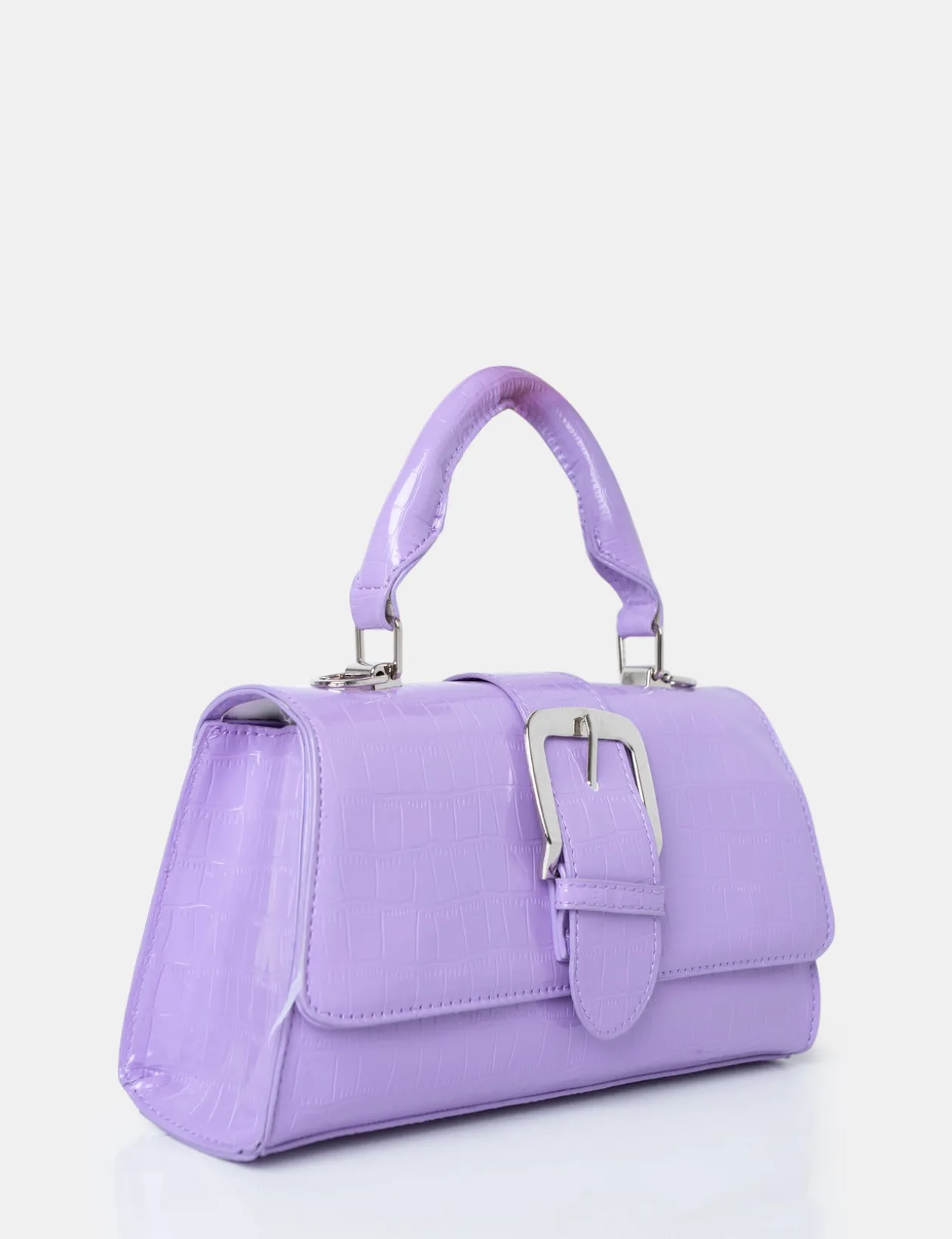 Public Desire The Lisbon Croc Buckle Cross Body Bag | Women Crossbody And Shoulder Bags