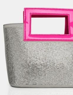 Public Desire The Lustre Pu Diamante Bag | Women Mini Bags