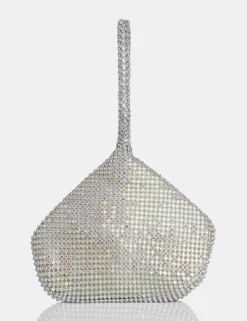 Public Desire The Marilyn Iridescent Mini Pouch Party Bag | Women Mini Bags