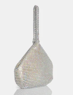 Public Desire The Marilyn Iridescent Mini Pouch Party Bag | Women Mini Bags