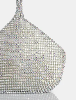 Public Desire The Marilyn Iridescent Mini Pouch Party Bag | Women Mini Bags