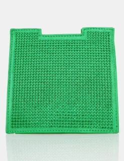 Public Desire The Montez Diamante Square Mini Evening Bags | Women Mini Bags