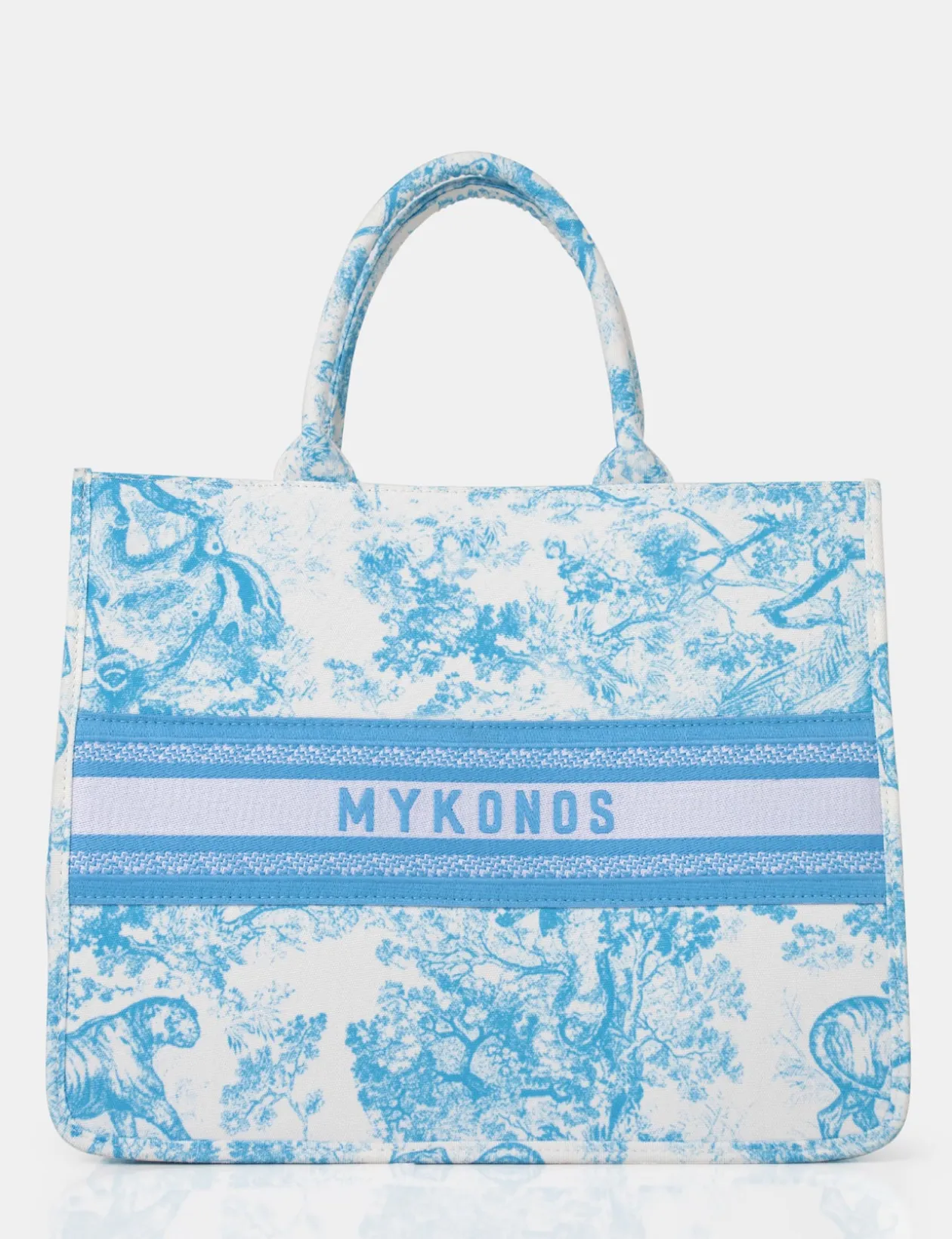 Public Desire The Mykonos Baby Oversized Canvas Tote Bag | Women Tote Bags