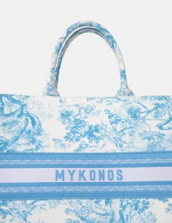 Public Desire The Mykonos Baby Oversized Canvas Tote Bag | Women Tote Bags