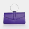 Public Desire The Pammy Pu Diamante Handle Envelope Clutch | Women Clutch Bags