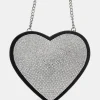 Public Desire The Phillippa Pu Diamante Bag | Women Evening Bags