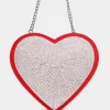 Public Desire The Phillippa Pu Diamante Bag | Women Evening Bags