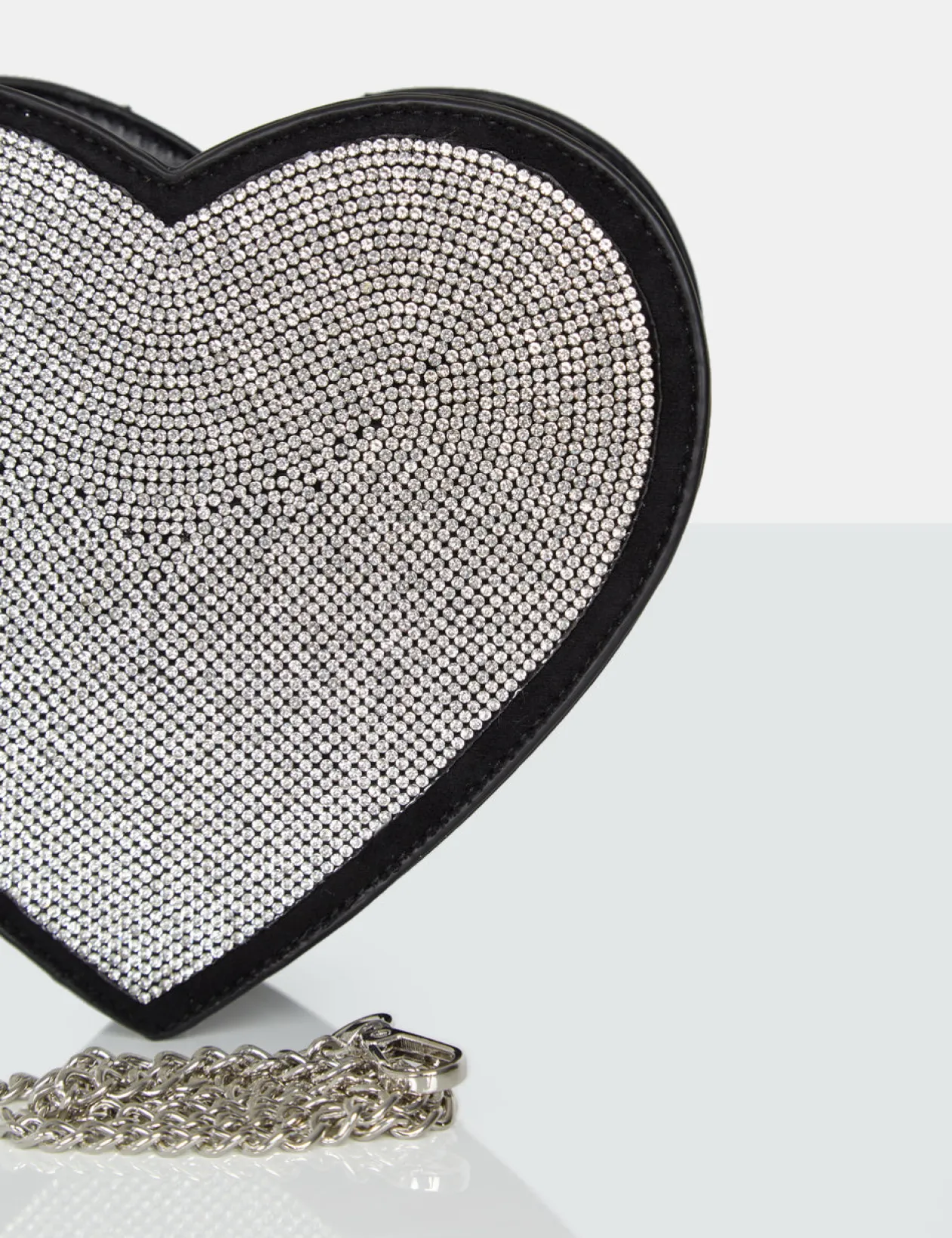 Public Desire The Phillippa Pu Diamante Bag | Women Evening Bags
