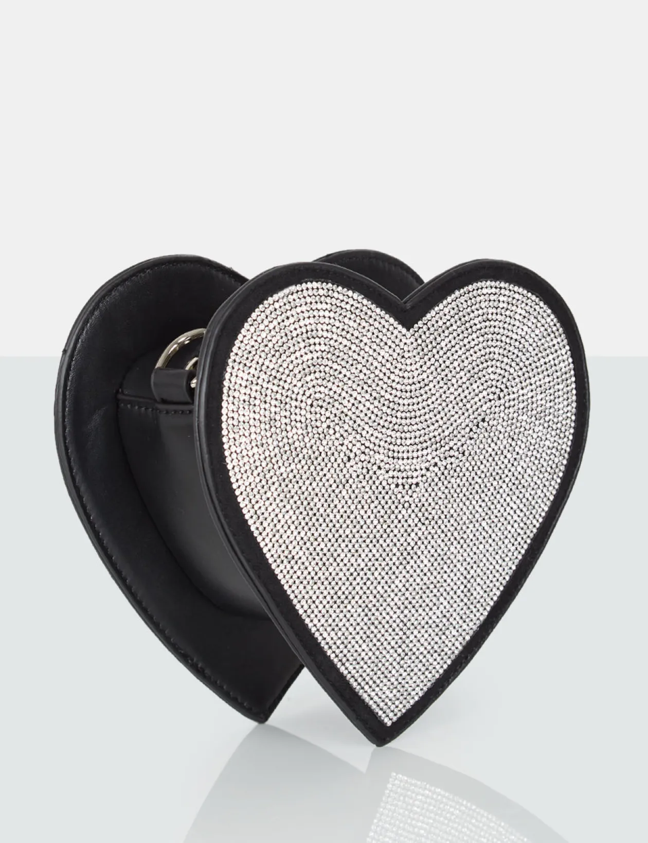 Public Desire The Phillippa Pu Diamante Bag | Women Evening Bags