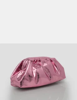 Public Desire The Project Metallic Clutch Bag | Women Evening Bags
