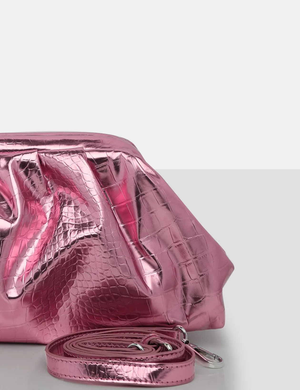 Public Desire The Project Metallic Clutch Bag | Women Evening Bags
