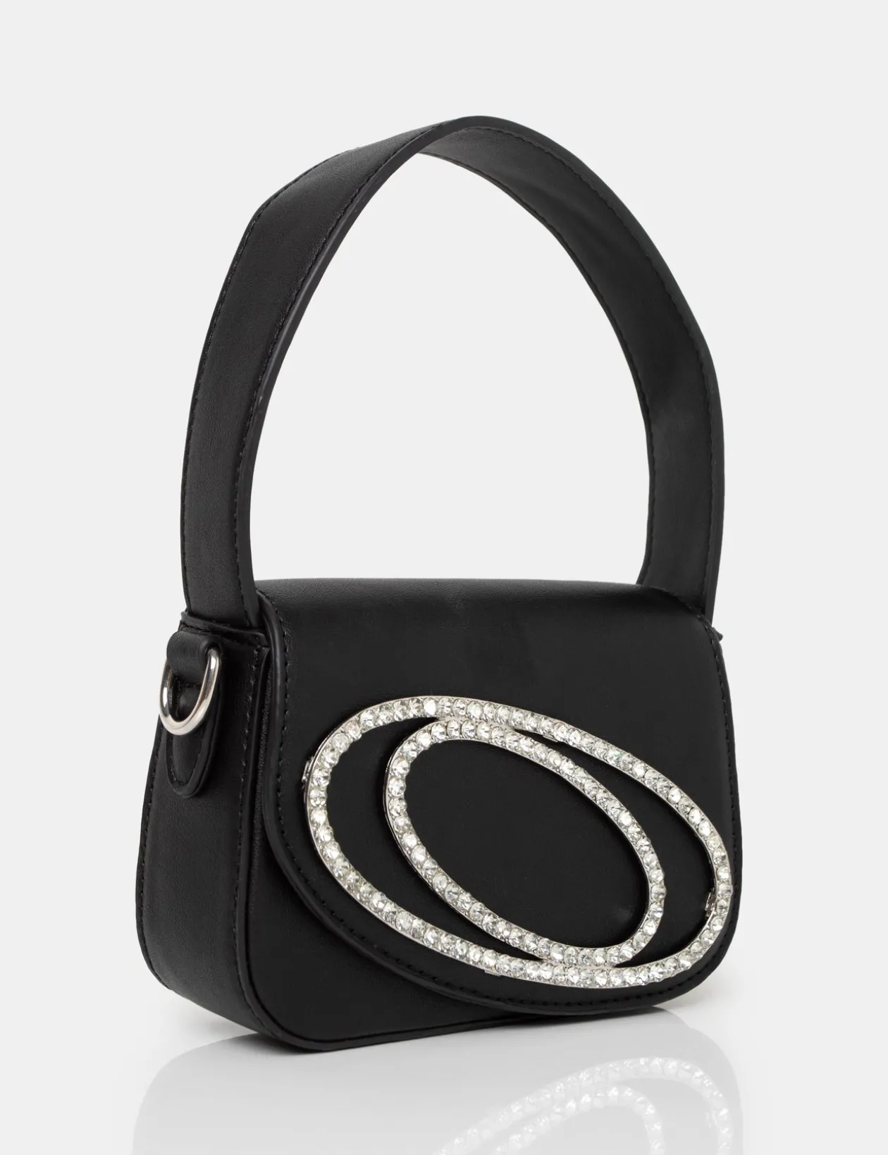 Public Desire The Tonic Pu Diamante Mini Grab Bag | Women Mini Bags