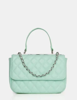 Public Desire The Vienna Quilted Silver Detailing Crossbody Shoulder Handbag | Women Crossbody And Shoulder Bags