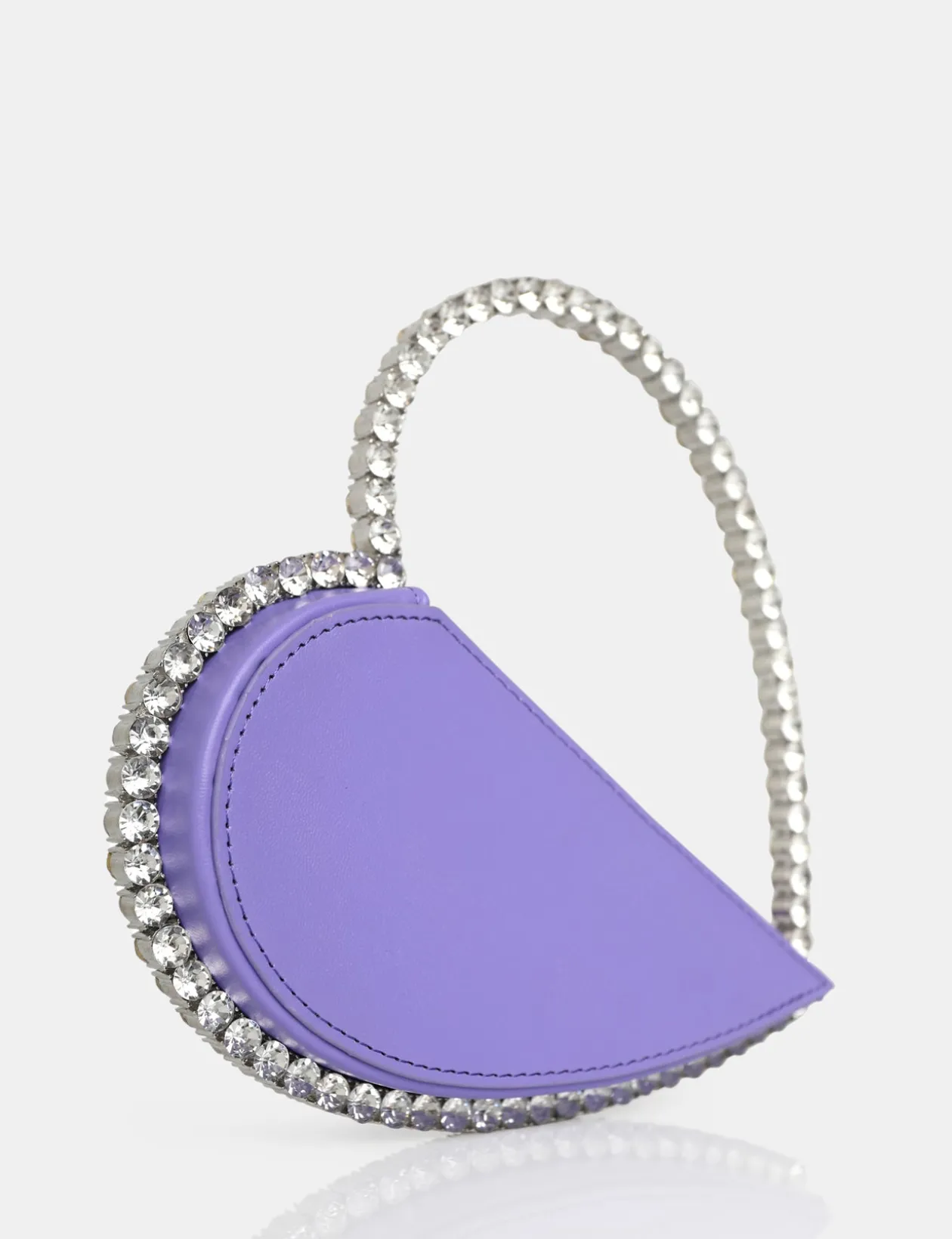Public Desire The Zee Diamante Love Heart Grab Bag | Women Diamante Bags