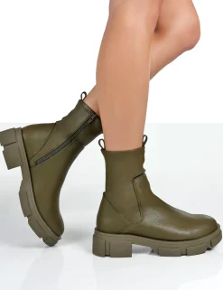 Public Desire Treat Chunky Ankle Boots | Women Chunky Boots