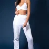 Public Desire Triangle Ribbed Bralet Oatmeal | Women Tops