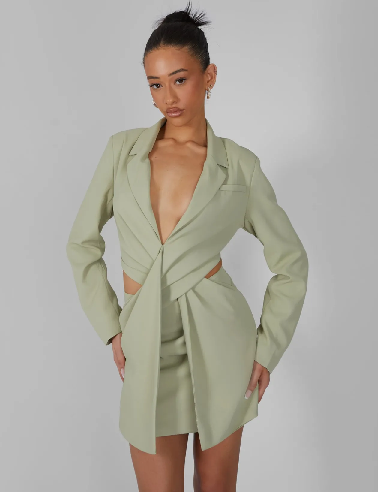 Public Desire Twist Front Blazer Dress | Women Dresses
