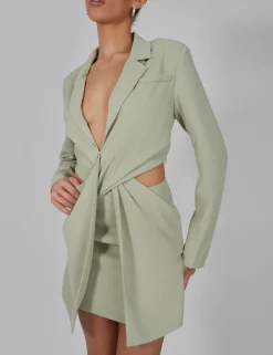 Public Desire Twist Front Blazer Dress | Women Dresses