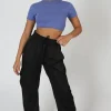 Public Desire Ultimate Short Sleeve Underbust T-Shirt | Women Tops