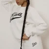 Public Desire Varsity Embroidery 90's Joggers | Women Jogger & Leggings