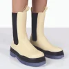 Public Desire Winter Wide Fit Off Ankle Chunky Sole Chelsea Boots | Women Wide Fit Ankle Boots
