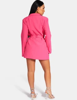 Public Desire Wrap Belt Blazer Dress | Women Tailoring